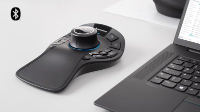 Nová SpaceMouse Pro Wireless Bluetooth Edition