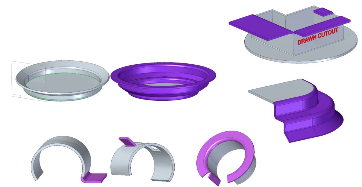 plechový díl Solid Edge Siemens